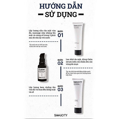 Hình thu nhỏ: Bộ Sản Phẩm Men Stay Simplicity Acne Relief Skincare Trio giảm mụn an toàn