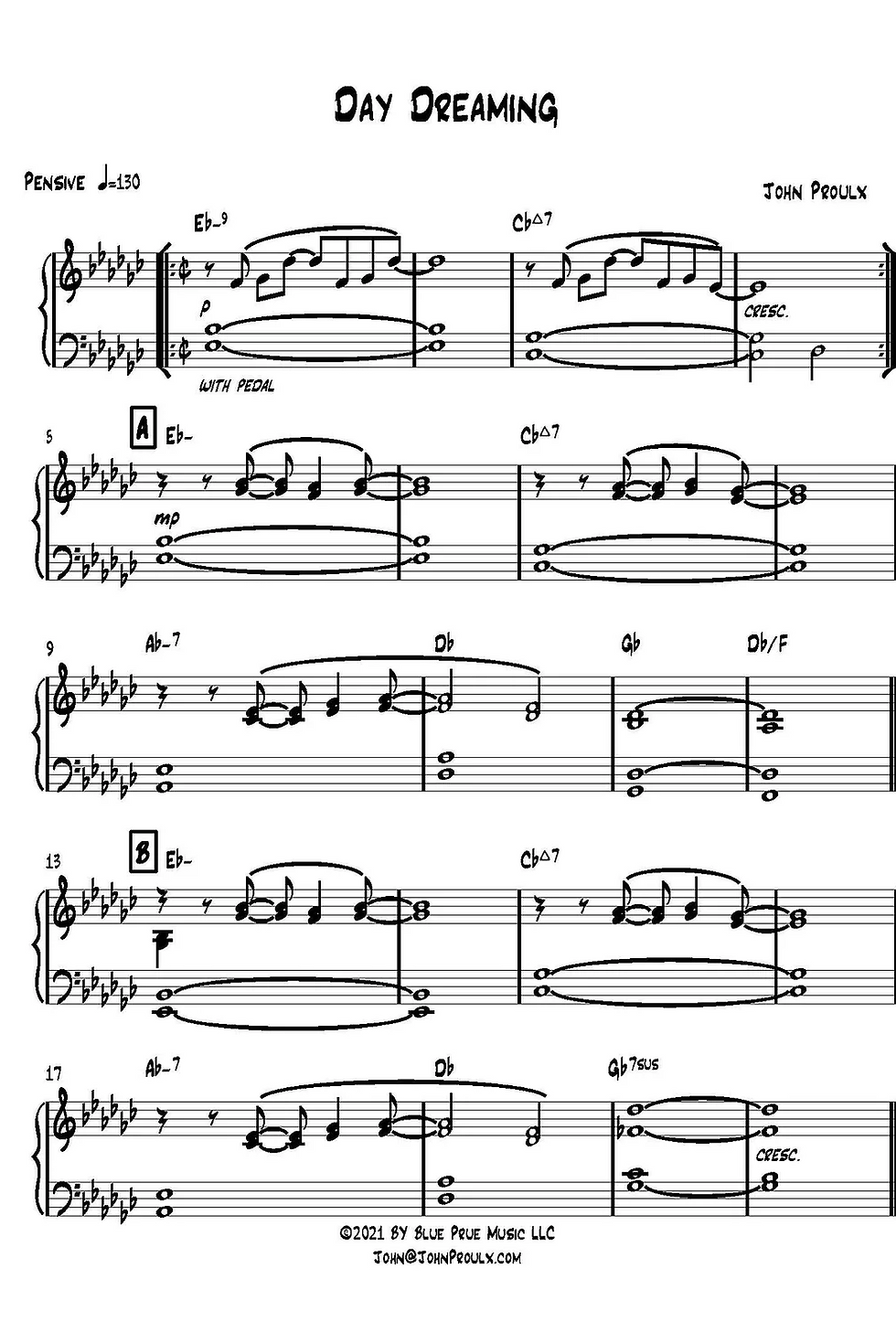 Thumbnail: Soundscapes - (Paperback Folio and mp3s) by John Proulx