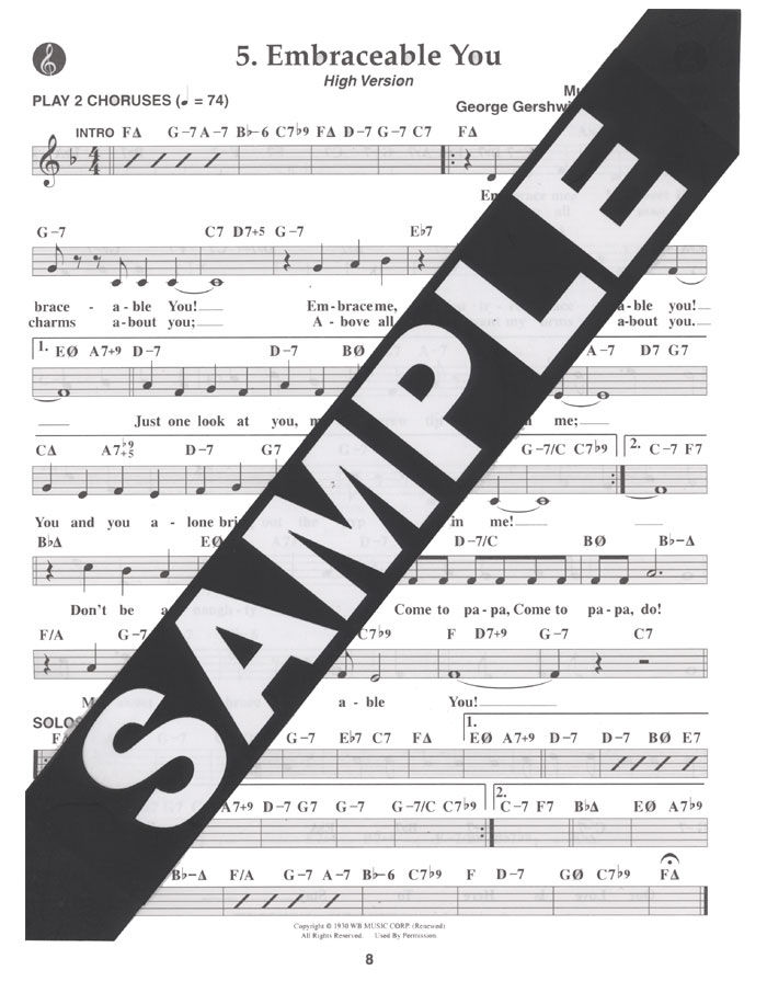 Thumbnail: 113 - Embraceable You - Ballads for All Singers by Jamey Aebersold