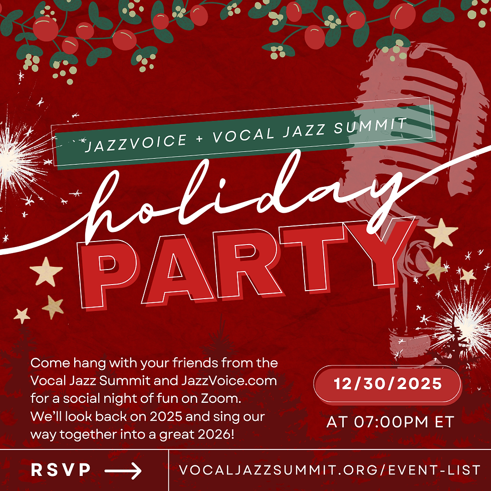JazzVoice + VJS Holiday Hang 