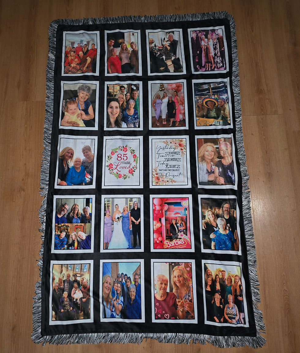 Thumbnail: Blanket - 20 photos black border