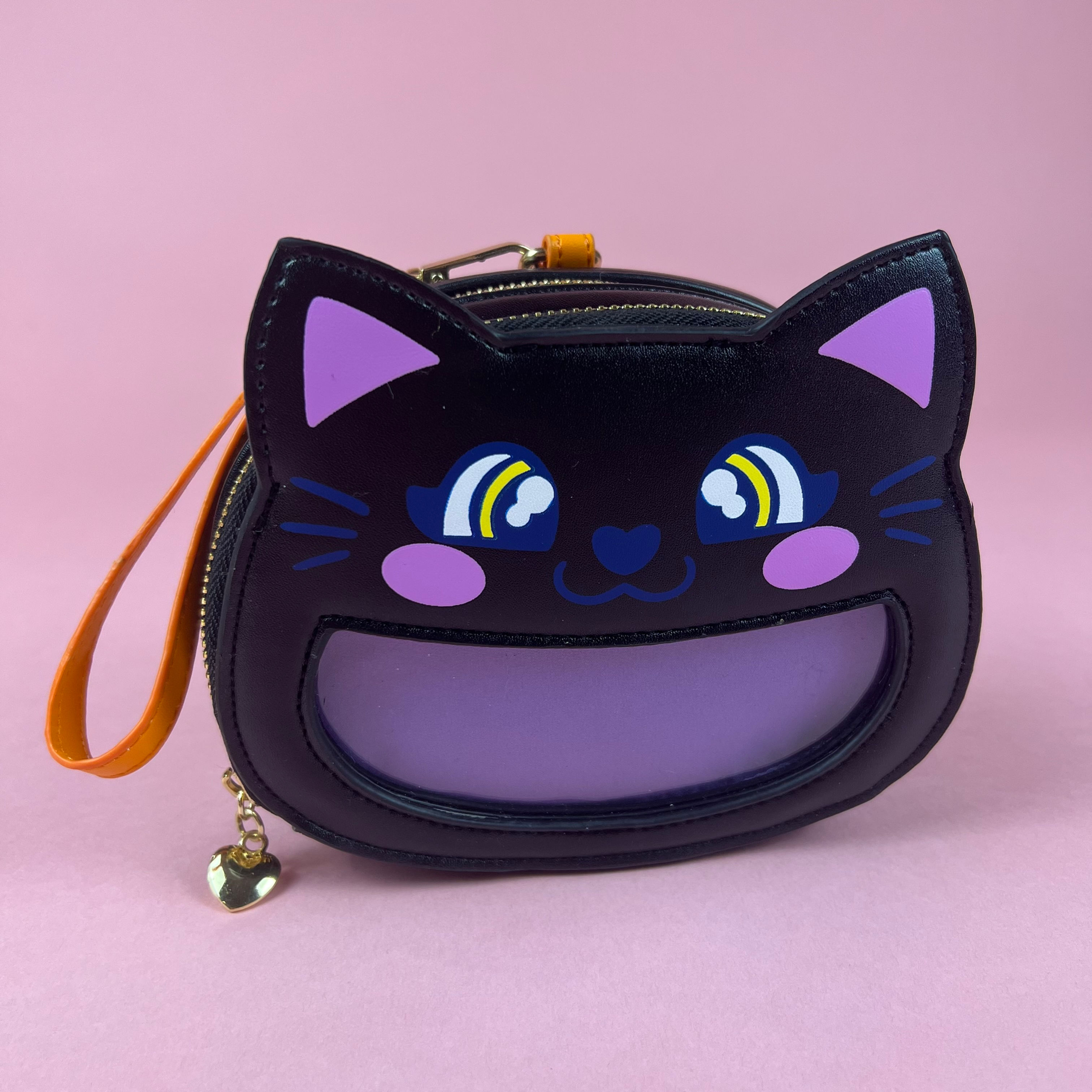 Black Cat Ita Coin Purse