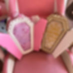 Thumbnail: Pink & White Coffin Ita Bag 