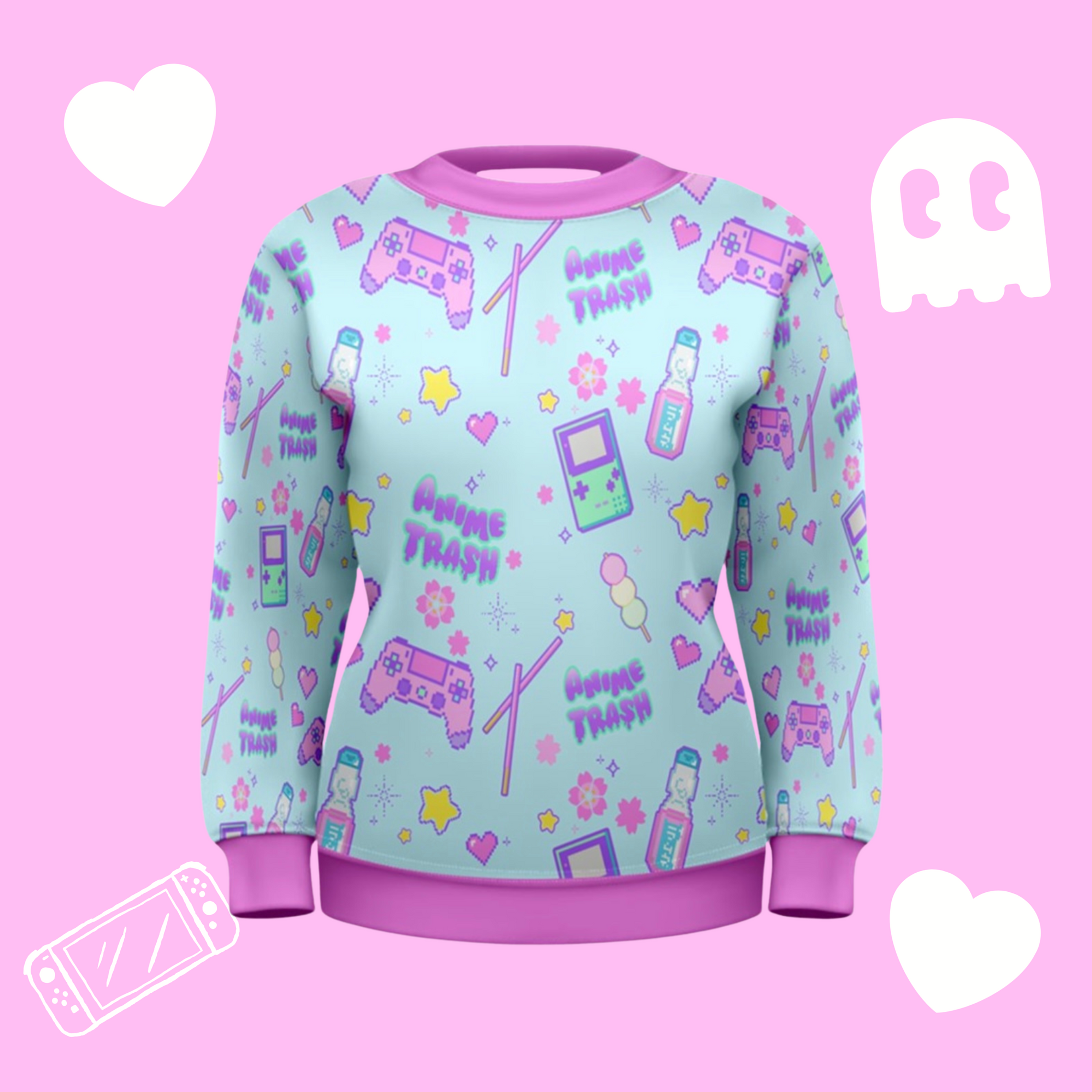 Anime Trash Sweater