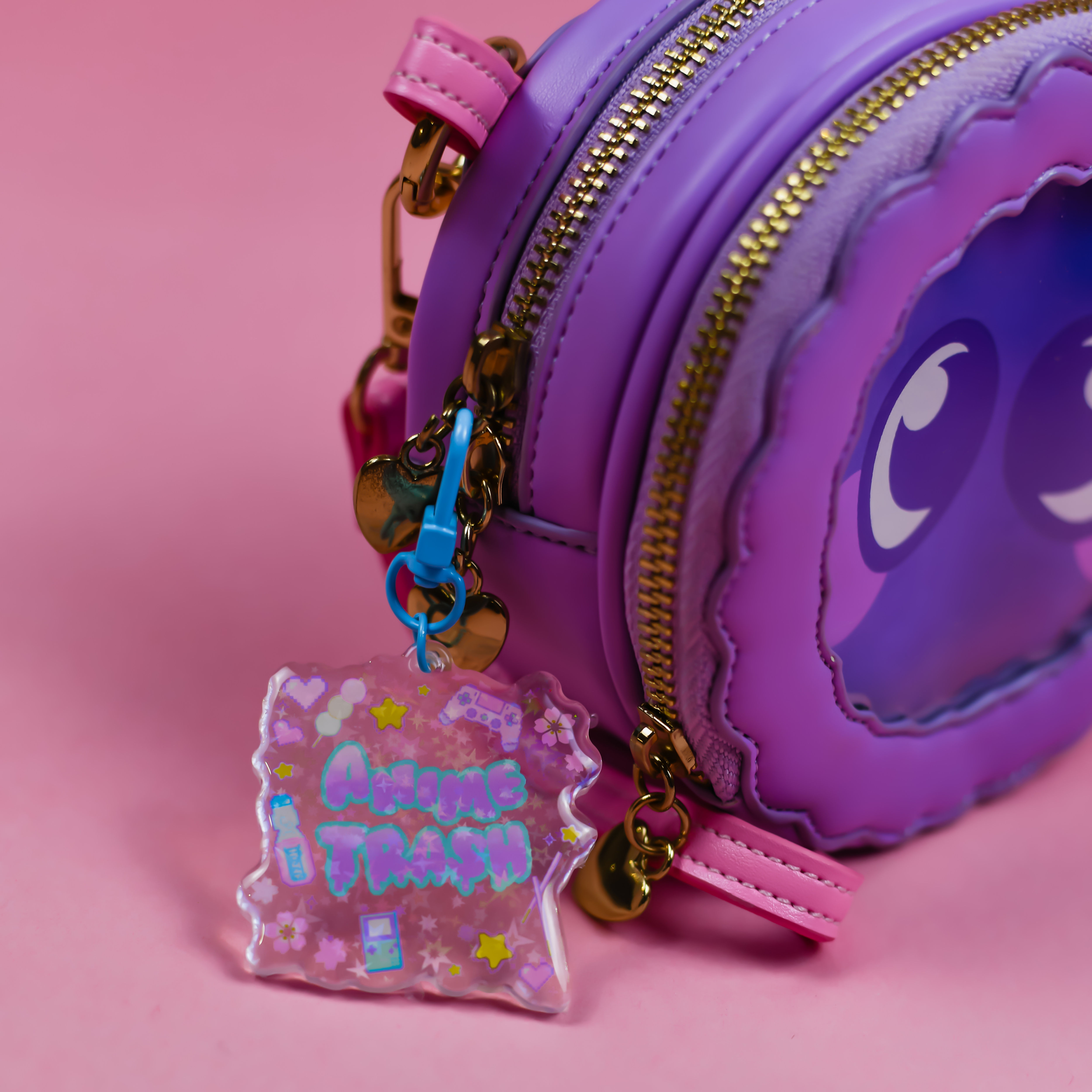 Anime Trash Keychain