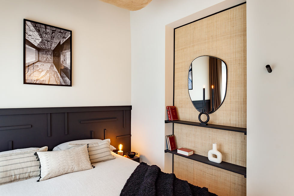 Imagen del proyecto de home staging “Baharya”, diseñado por Sébastien Robert.