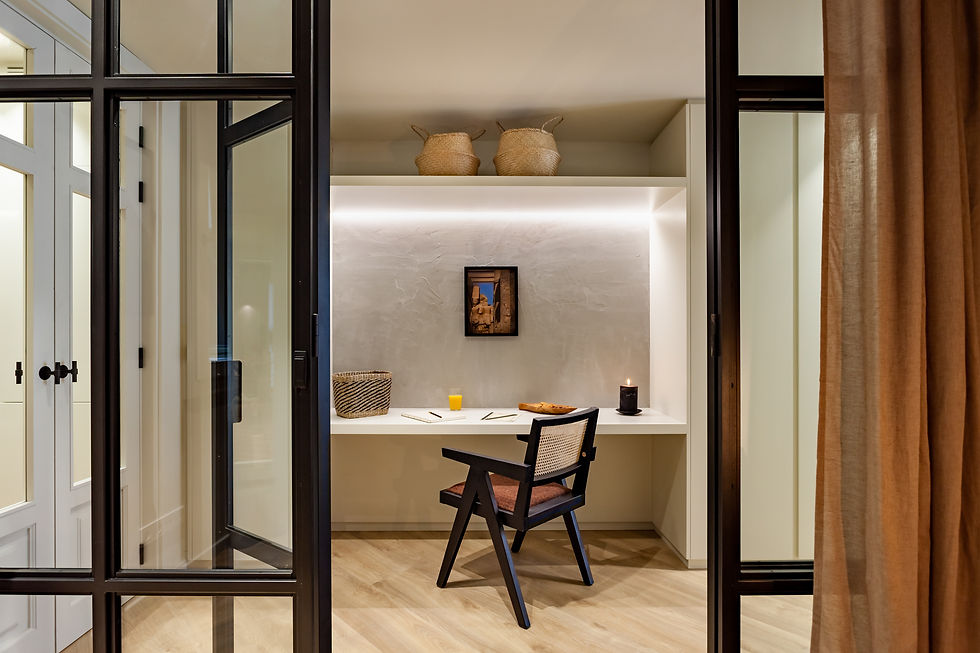 Imagen del proyecto de home staging “Baharya”, diseñado por Sébastien Robert.