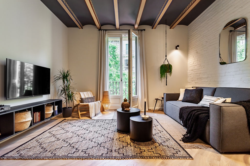 Imagen del proyecto de home staging “Baharya”, diseñado por Sébastien Robert.