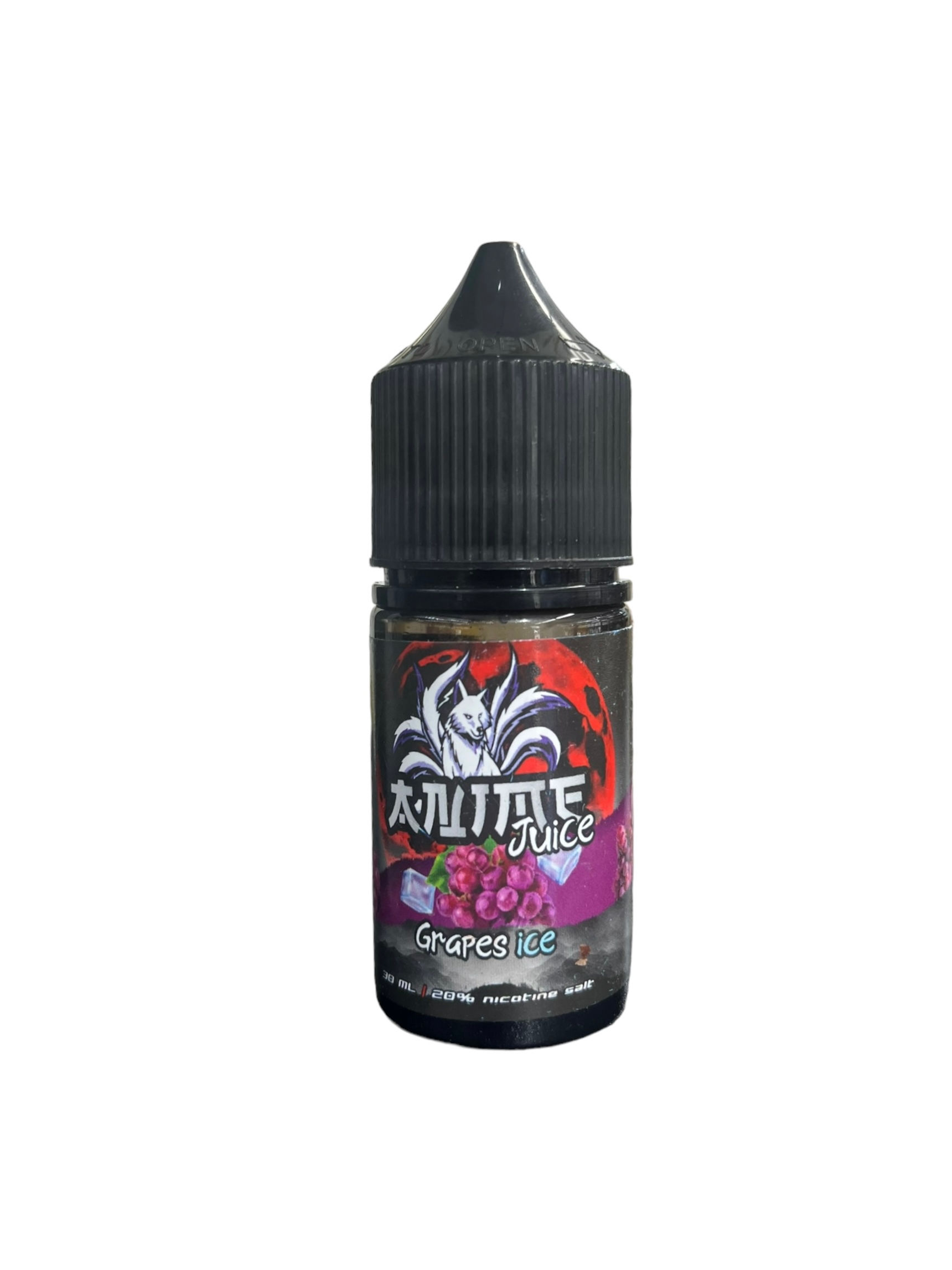 Anime juice ml30 salt nicotin 20% ענבים אייס 