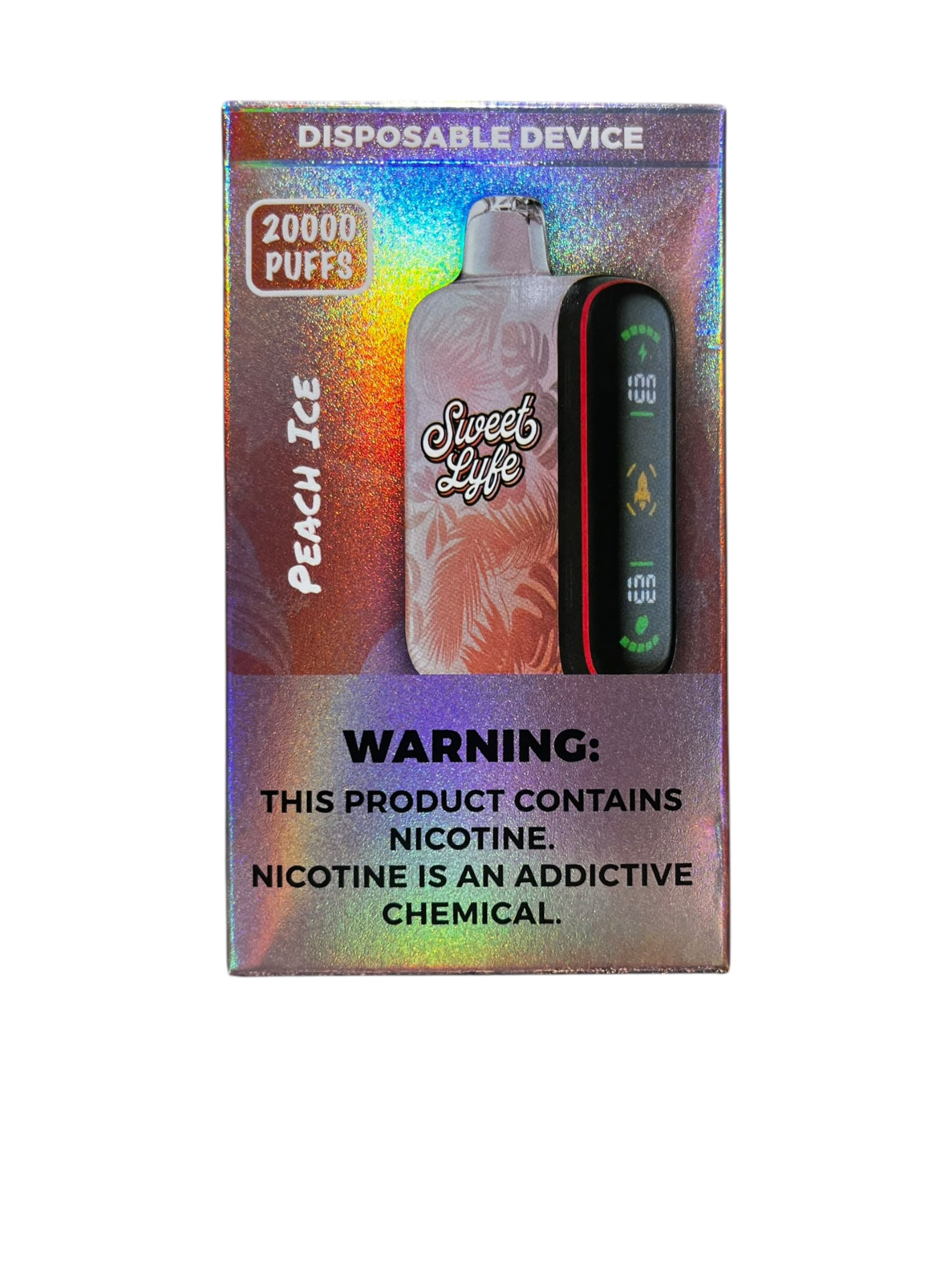 Sweet life 20,000 puffs אפרסק אייס