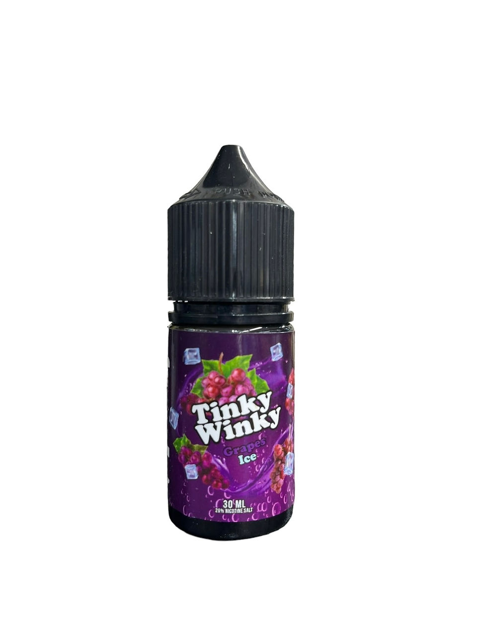   TINKY WINKY ml30 salt nicotin 20%   ענבים אייס