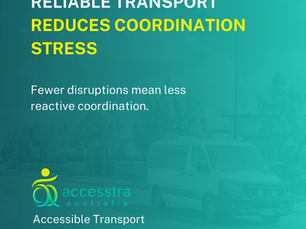 Dependable wheelchair-accessible transport reducing coordination stress on the Gold Coast, Tweed, and surrounds.