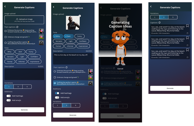 MidFi mockups