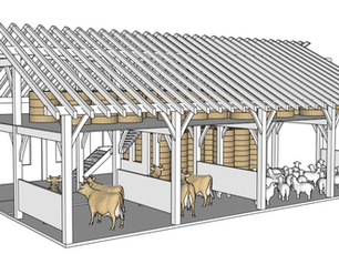 The New Animal Barn at Work