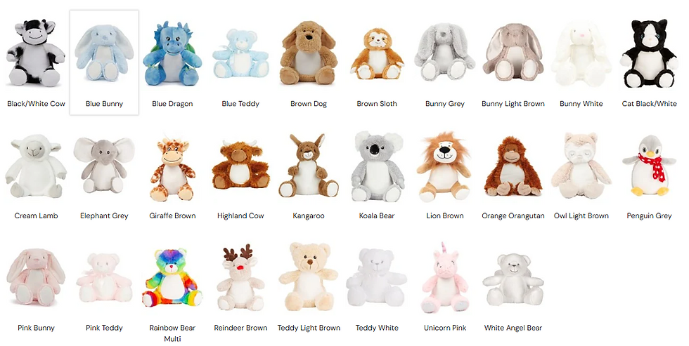 Thumbnail: Personalised Teddy