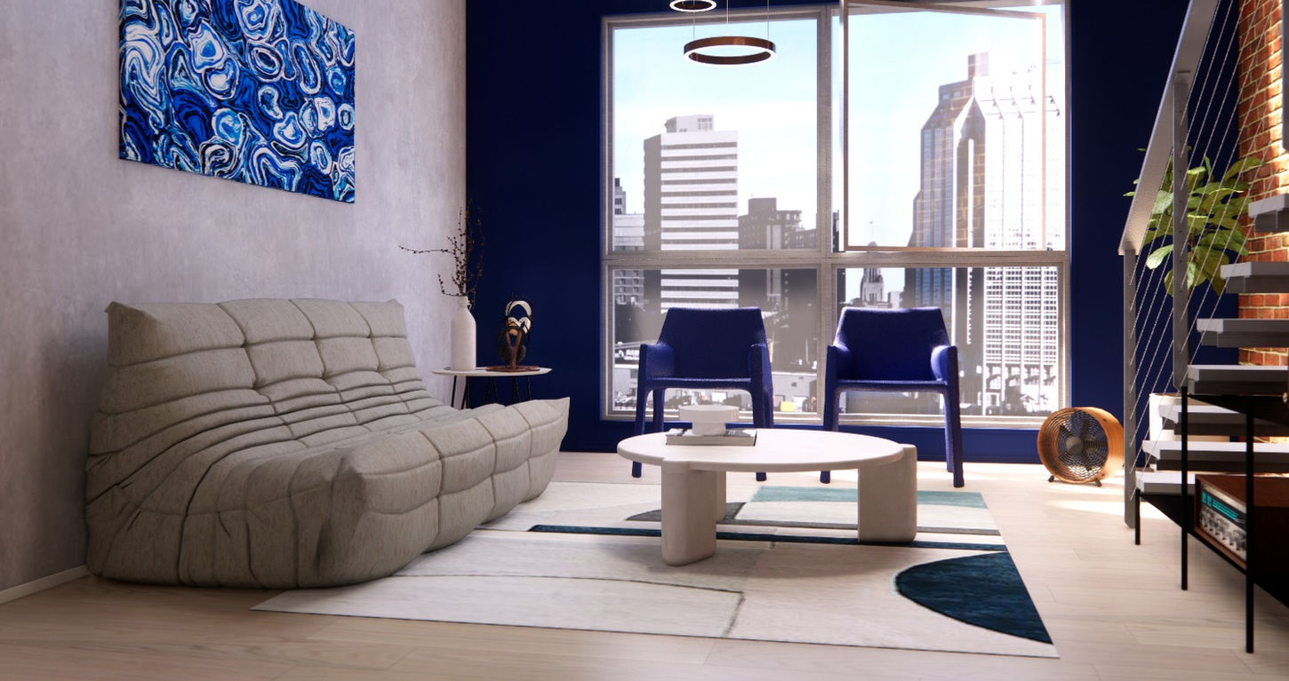 Design d'Intérieur Résidentiel - Studio Angel & Co. Aménagement de Loft urbain