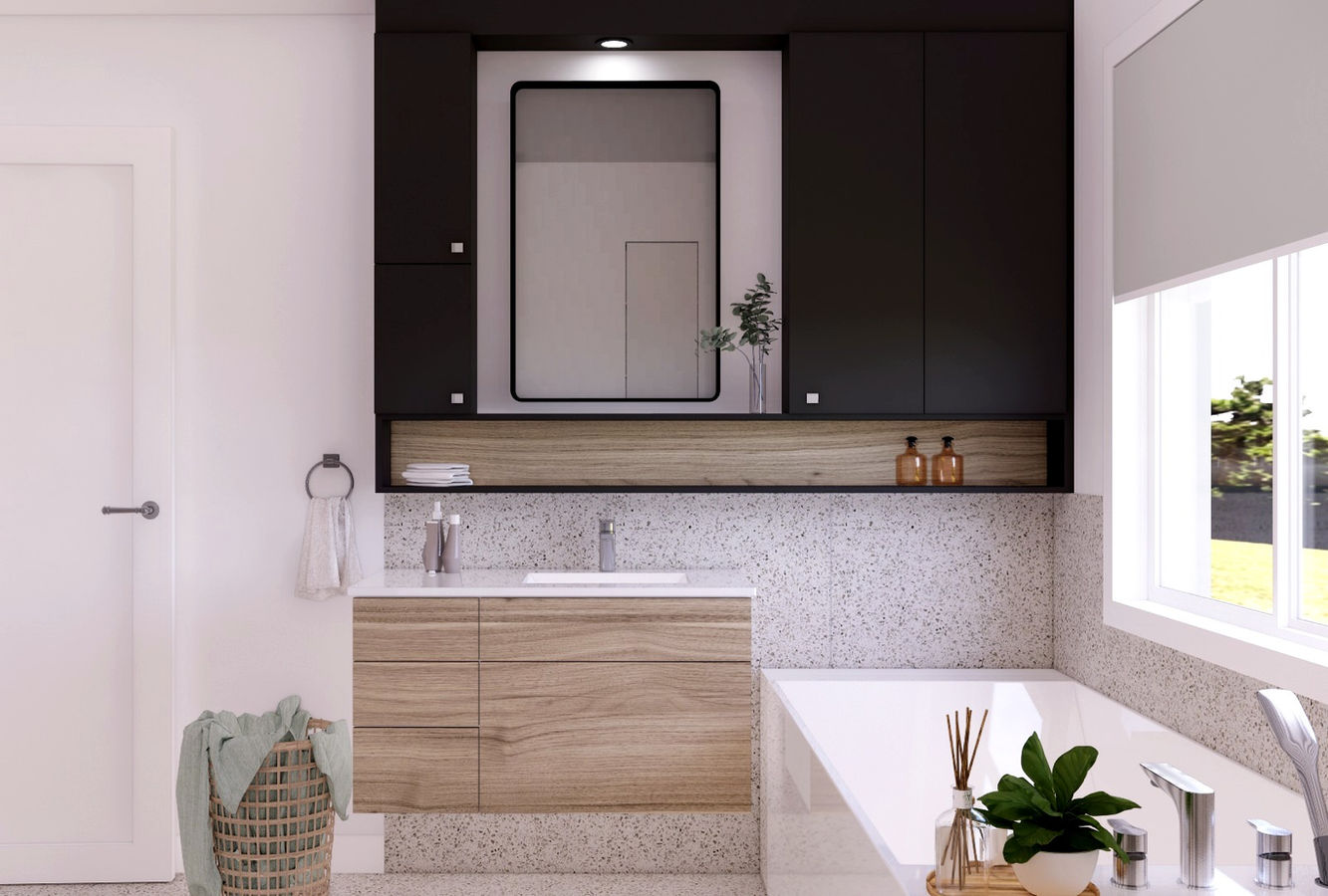 Salle de Bain style moderne- studio angel & co