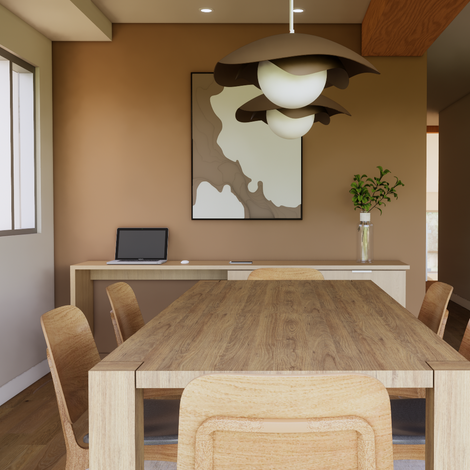 cuisine style scandinave moderne, chêne blanc