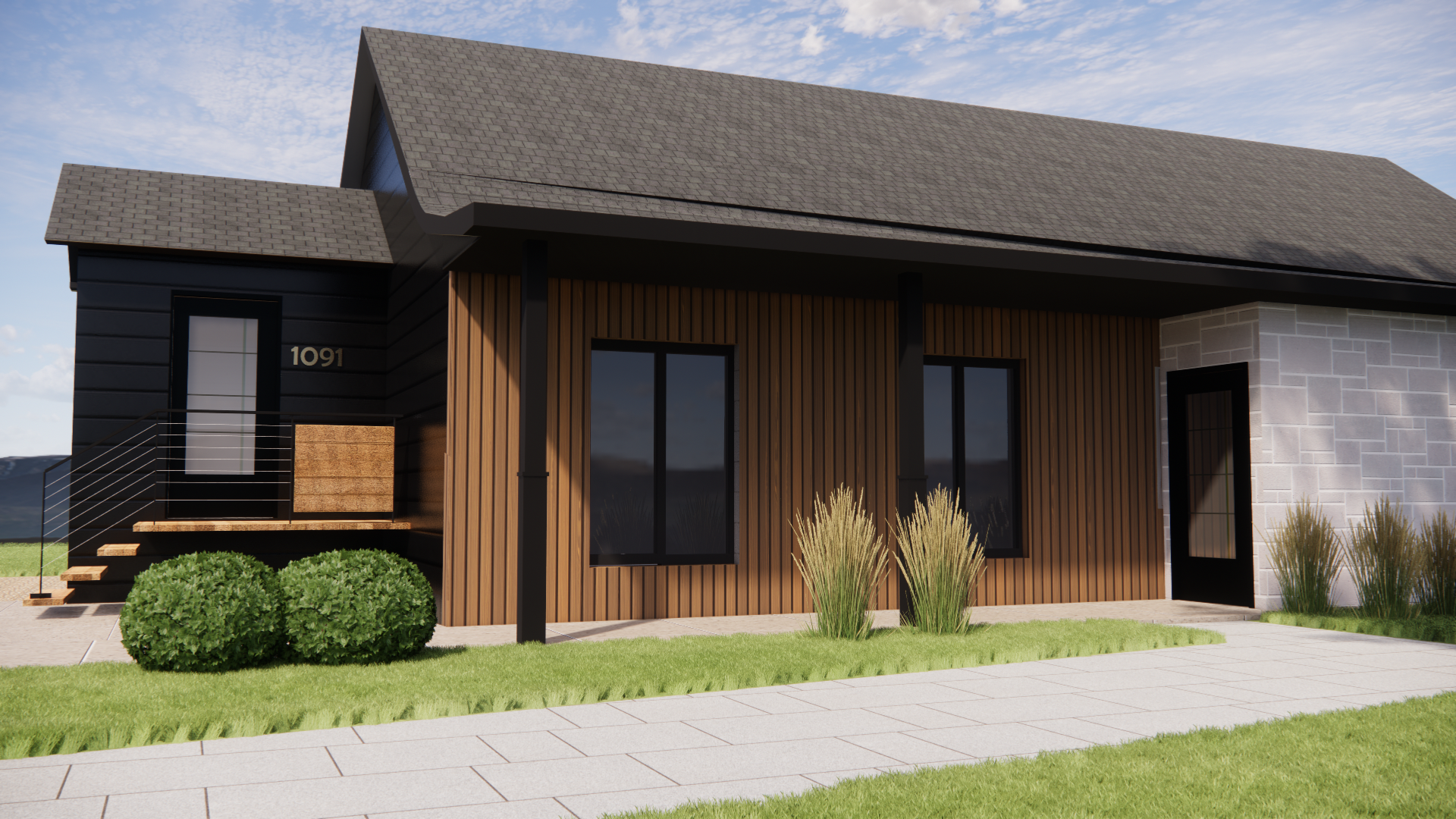 Design Extérieur - Studio Angel & Co. Maison à McMaster ville