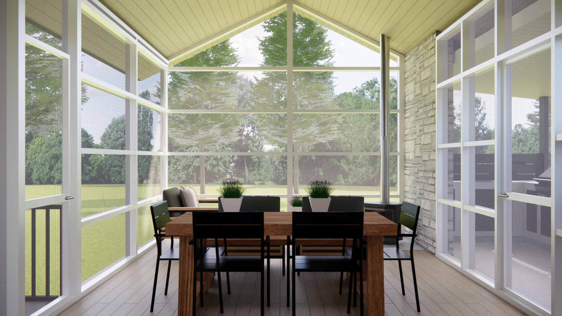 HOUSE EXTENSION IN MASCOUCHE