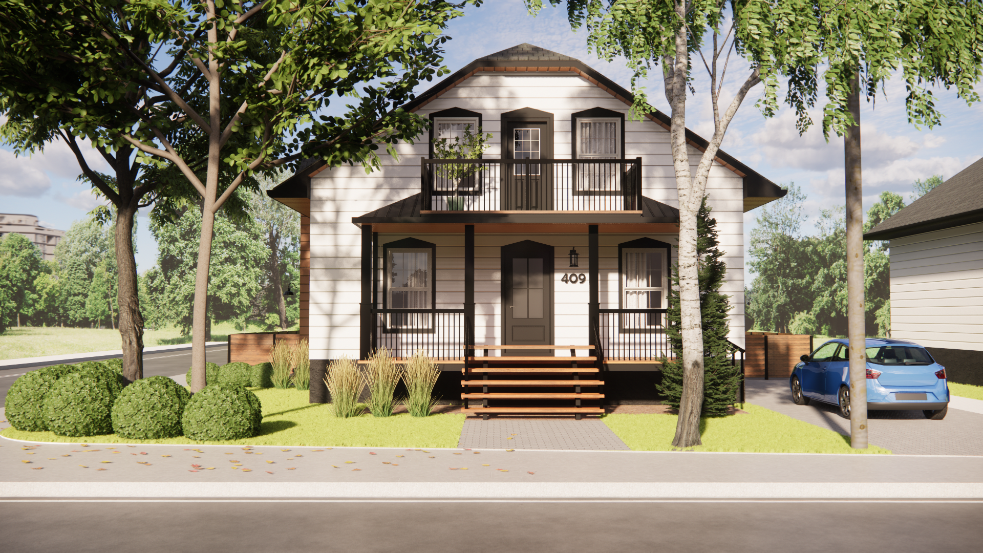 Design Extérieur - Studio Angel & Co. Maison à Montréal
