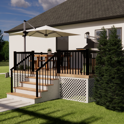 Studio Angel & Co, Design extérieur, Résidence Hamelin
Aménagement de cour arrière et Relooking Extérieur