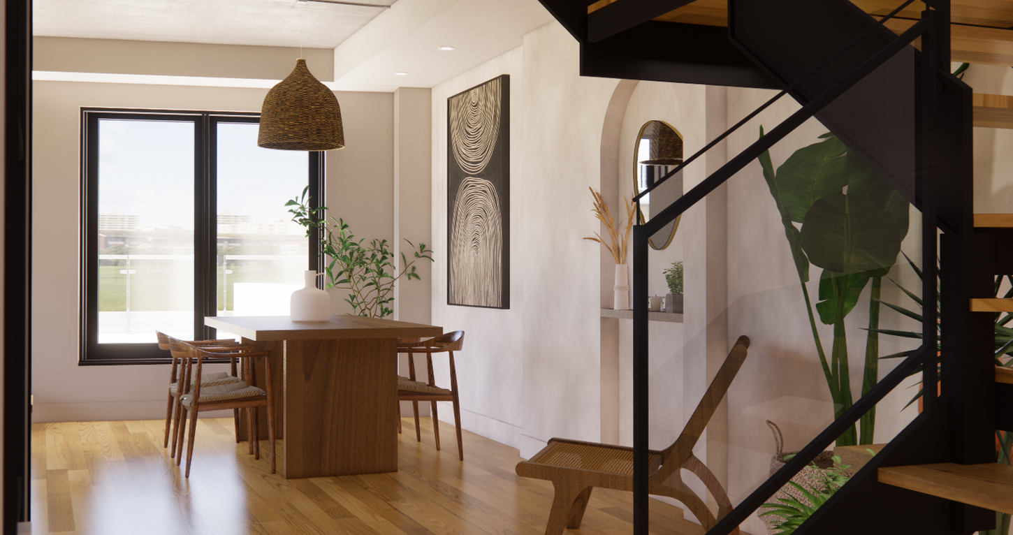 Design d'Intérieur Résidentiel - Studio Angel & Co. Condo Wabi-sabi