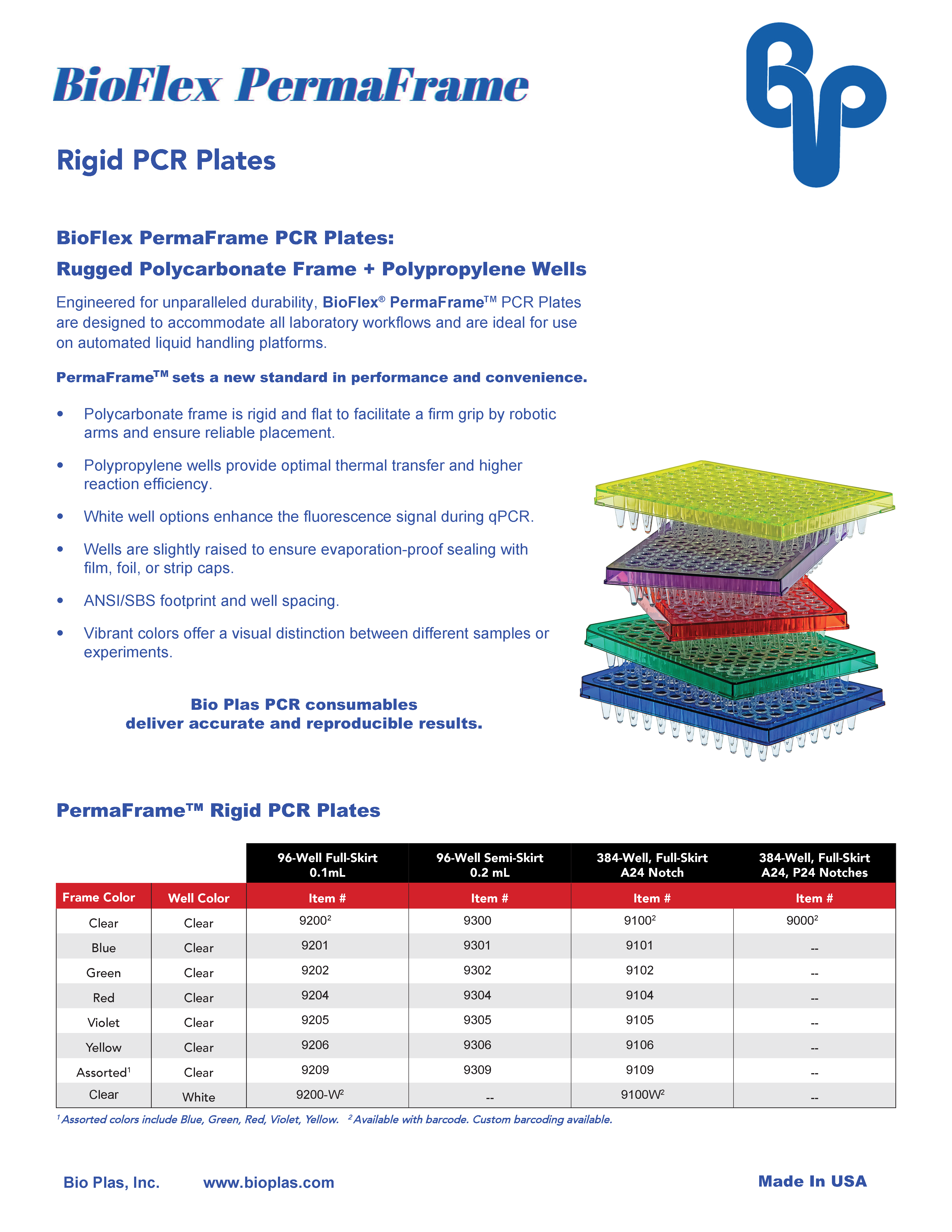 BioFlex PermaFrame Rigid PCR Plates_Page_1