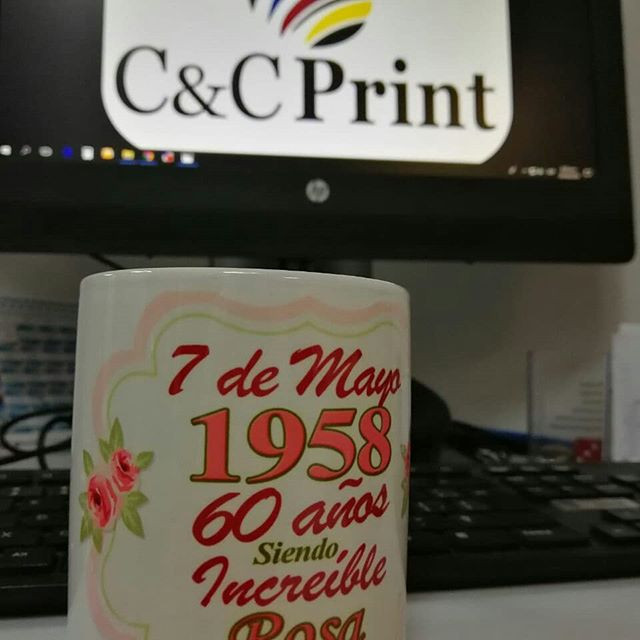 Miniatura: Tazas blanca personalizada