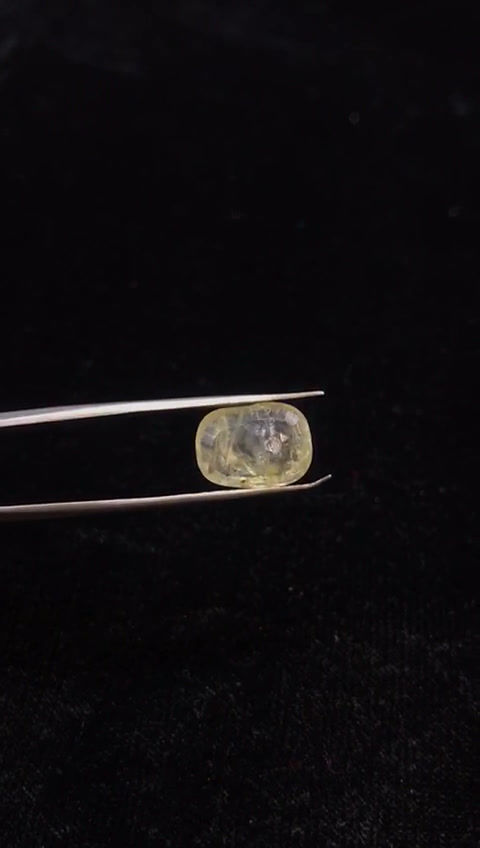 Thumbnail: Natural Yellow Sapphire - Pukhraj 5.25 Ratt Gemstone 6012252