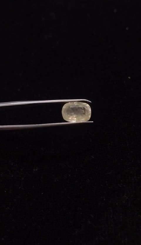 Thumbnail: Natural Yellow Sapphire - Pukhraj 3.00 Ratti Gemstone - 6012260
