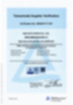 TUV CERTIFICATION