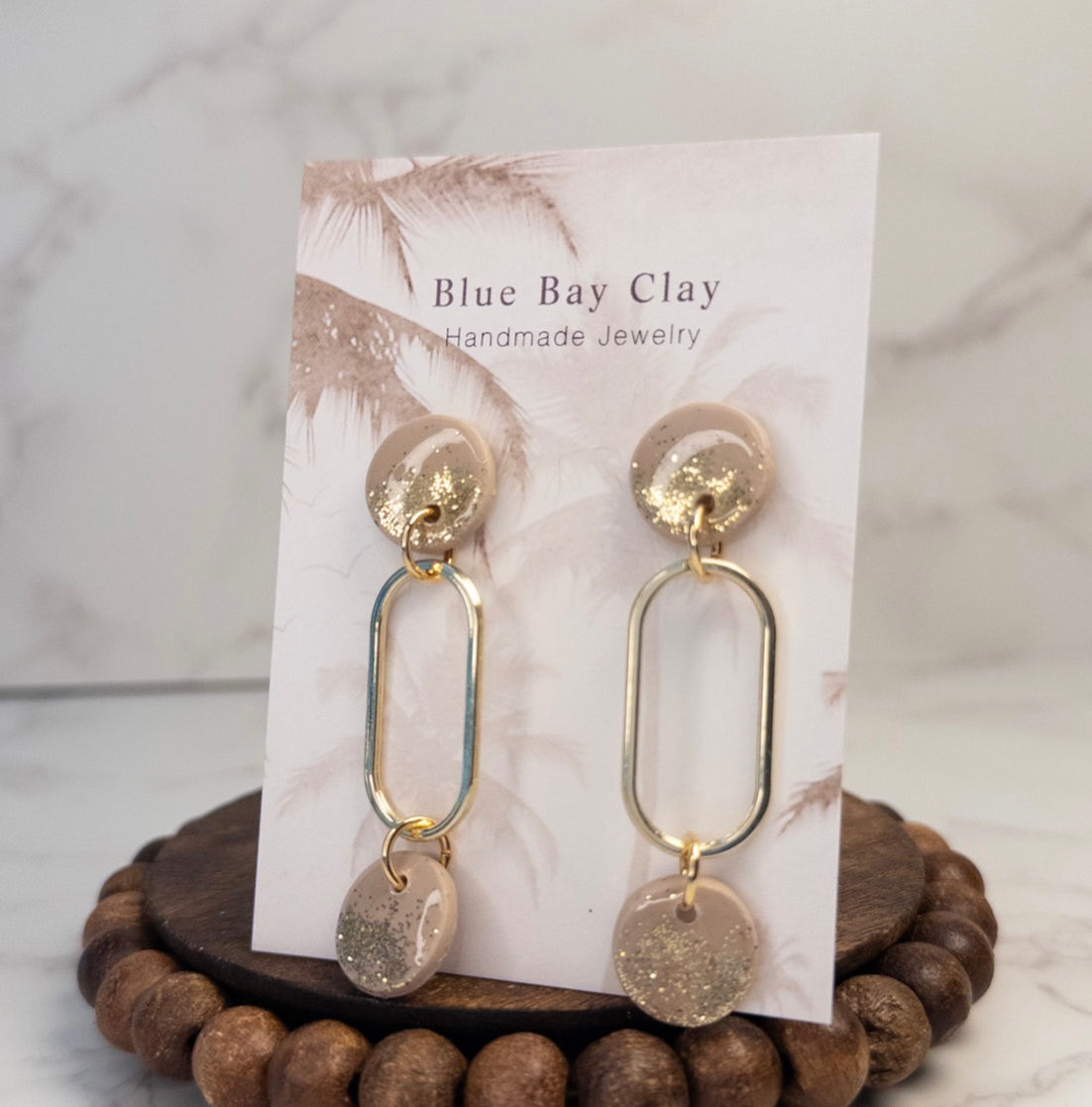 Tan Goldie Dangle 010