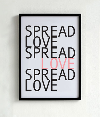 Amore Poster nero