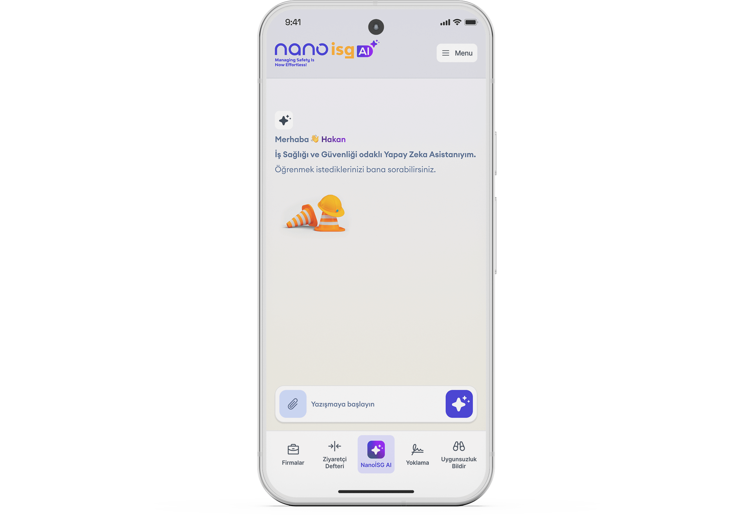 NanoİSG Android Mobil Uygulaması