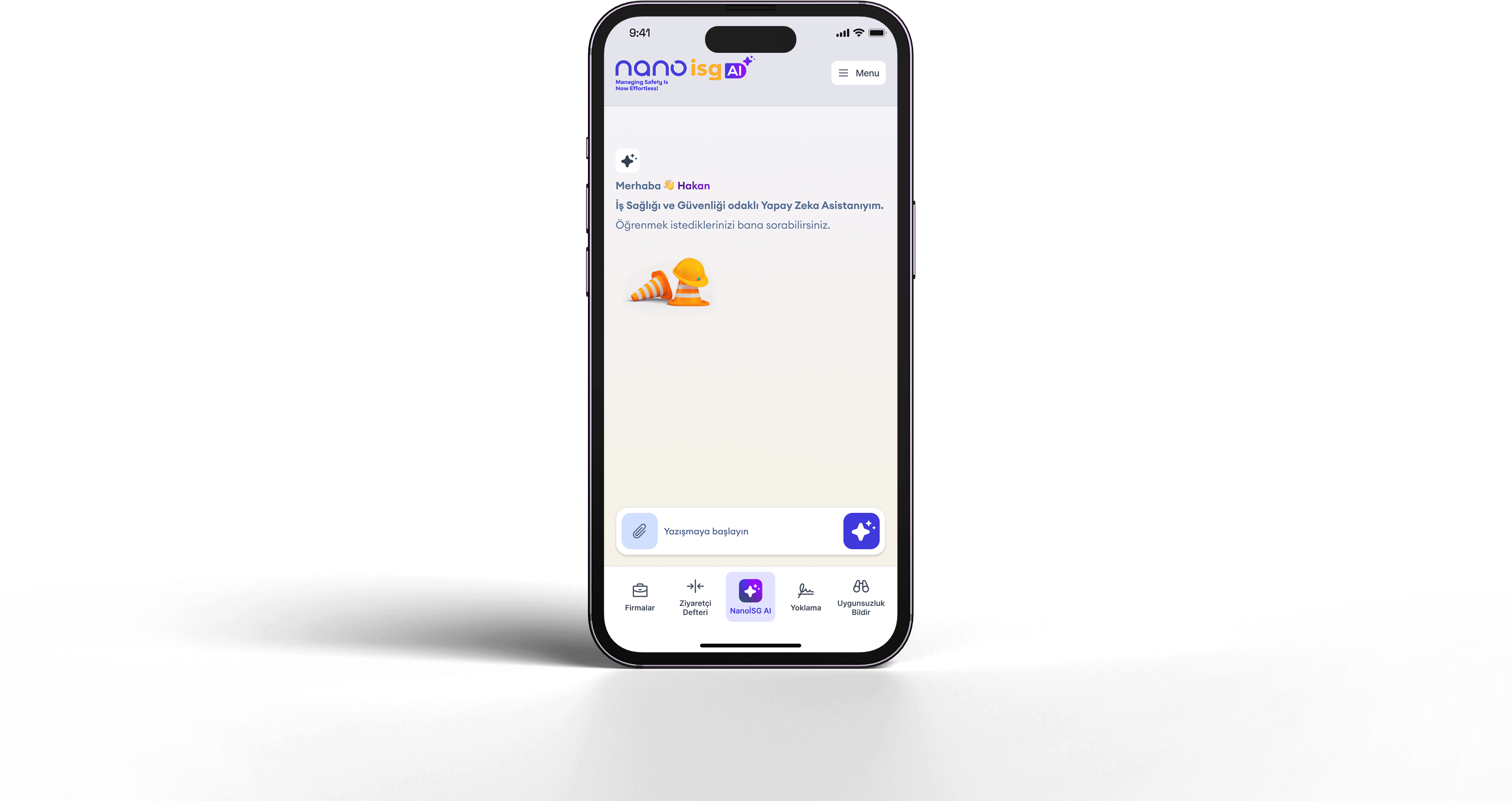 NanoİSG iPhone Mobil Uygulaması