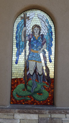 Mosaic St Michael the Archangel.JPG
