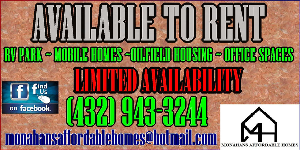 Monahans Affordable Homes