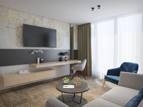 SunGarden Wellness Hotel Siófok lakosztály terve
