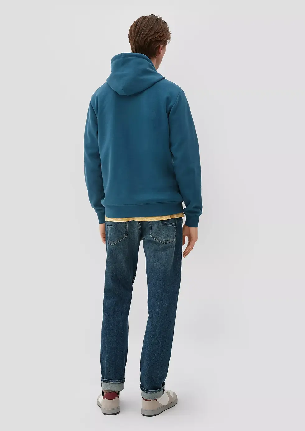 Thumbnail: s.Oliver Logo Cotton blend hoodie
