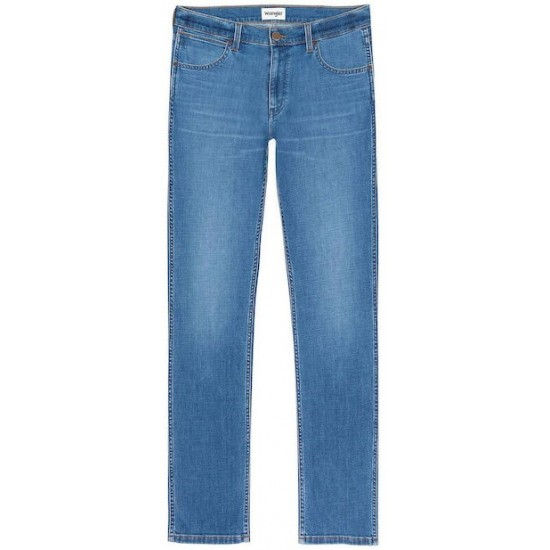 Μικρογραφία: Wrangler GREENSBORO Ανδρικό Jean Παντελόνι σε Κανονική Εφαρμογή Μπλε