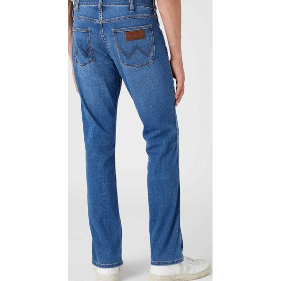 Thumbnail: Wrangler GREENSBORO Ανδρικό Jean Παντελόνι σε Κανονική Εφαρμογή Μπλε