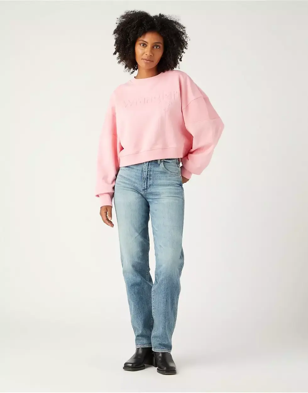 Thumbnail: Wrangler Mom Straight Tainted Wash