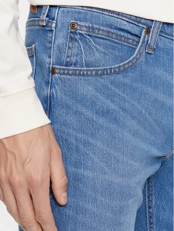 Μικρογραφία: Daren Zip Fly Ανδρικό Denim Παντελόνι Indigo vintage