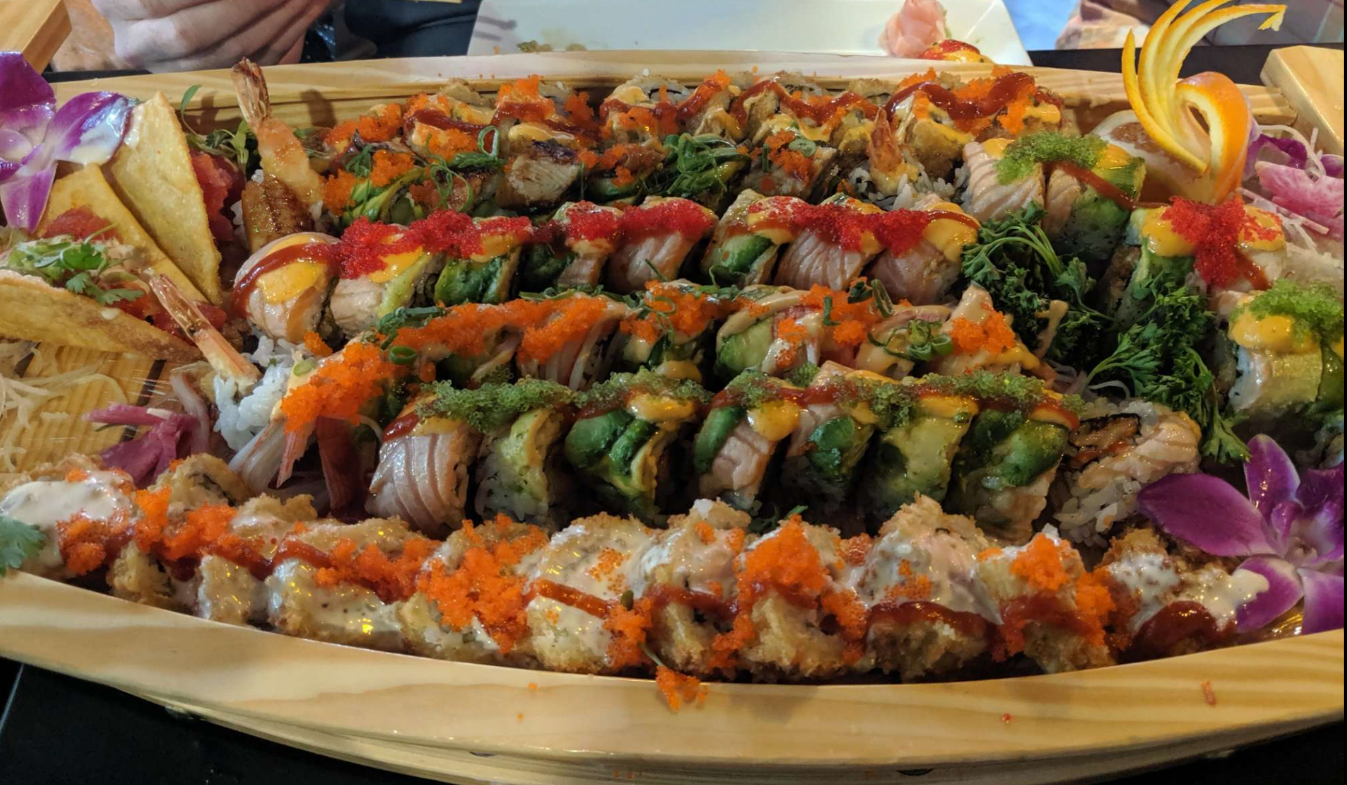 Arranged Food and Objects