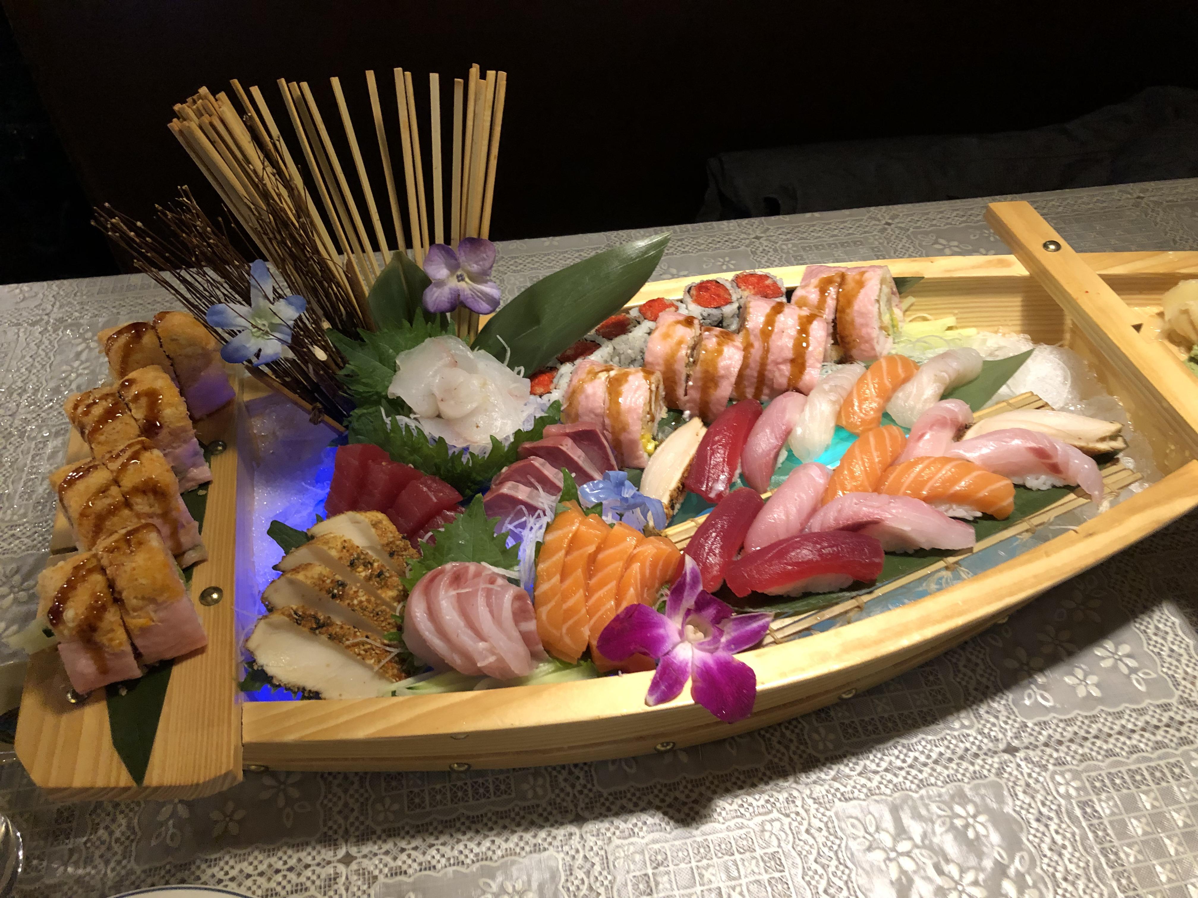 Arranged Food and Objects