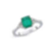 Bague Emeraude et Diamants