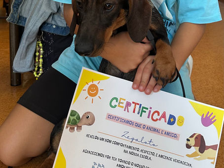 EB da Conceição celebrou o Dia do Animal e o Dia da Saúde Mental com uma iniciativa especial