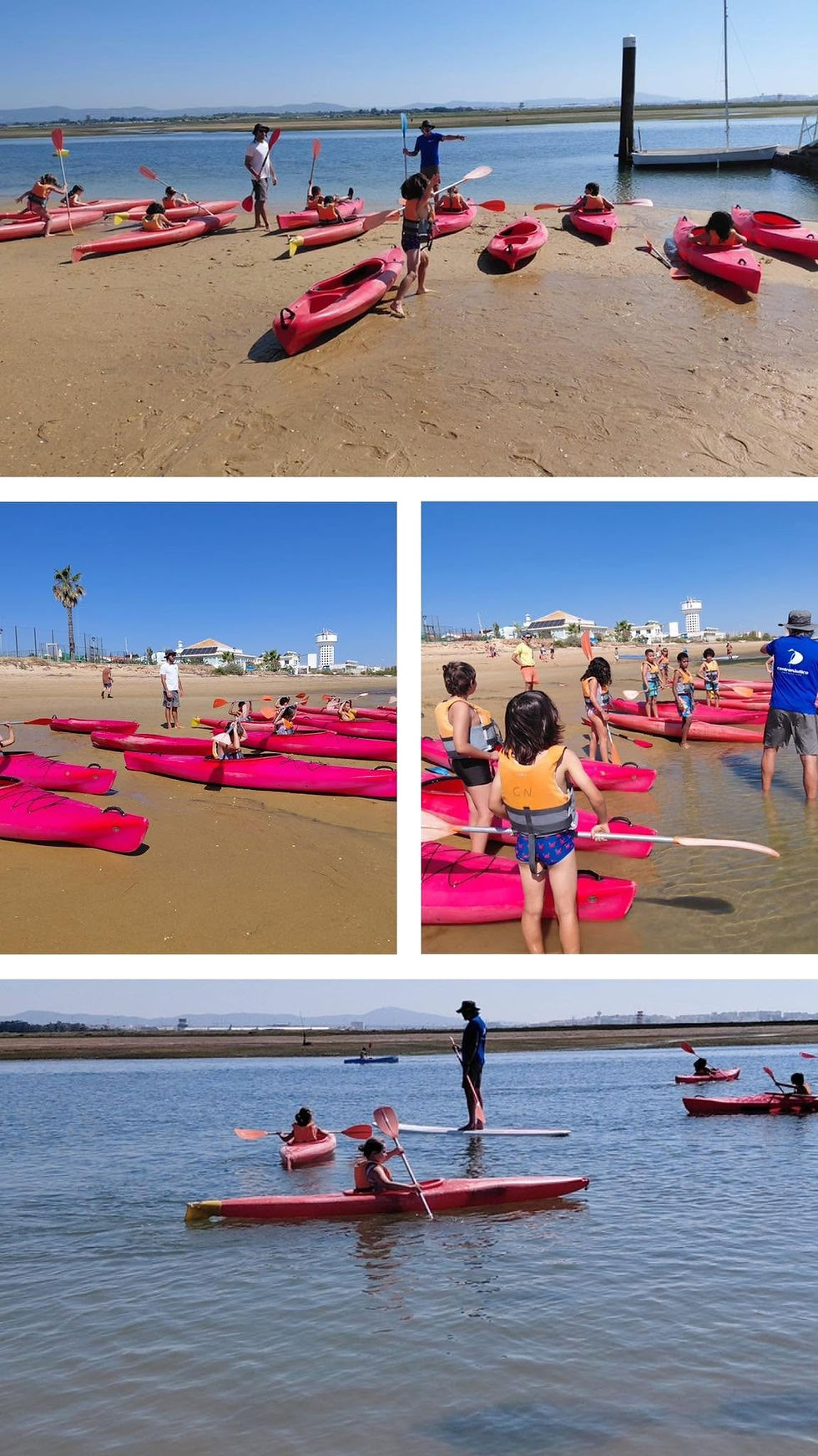 Turmas 14 e 16 à Descoberta da Ria Formosa: Uma Aventura de Canoagem e Consciência Ambiental