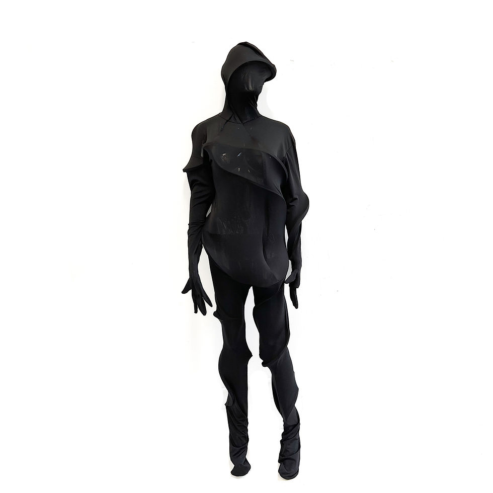 Black Alien Bodysuit 